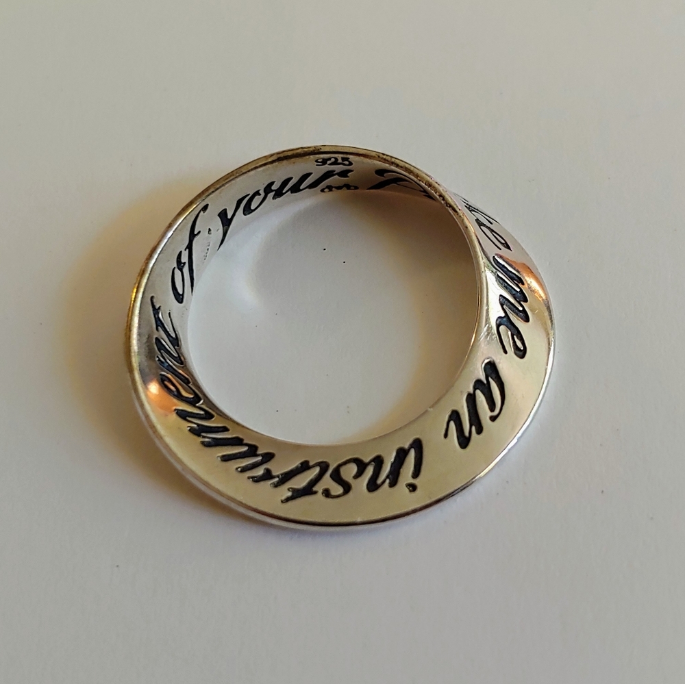 St. Francis prayer Sterling Silver Pendant